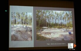 Galeria aktualności Dr Andrzej Kasprzak z Muzeum w Koszalinie o kamiennych kręgach w Pławnie pod Czaplinkiem 78 9