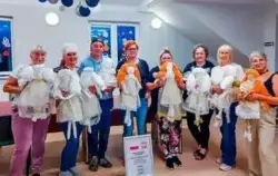 Zdjęcie do Mieszkańcy wiejskich świetlic tworzą anioły...