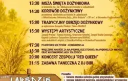 Plakat Dożynki Gminne