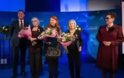 Zdjęcie do Jesteśmy dumni. Pani Jolanta Parol oraz Pani...