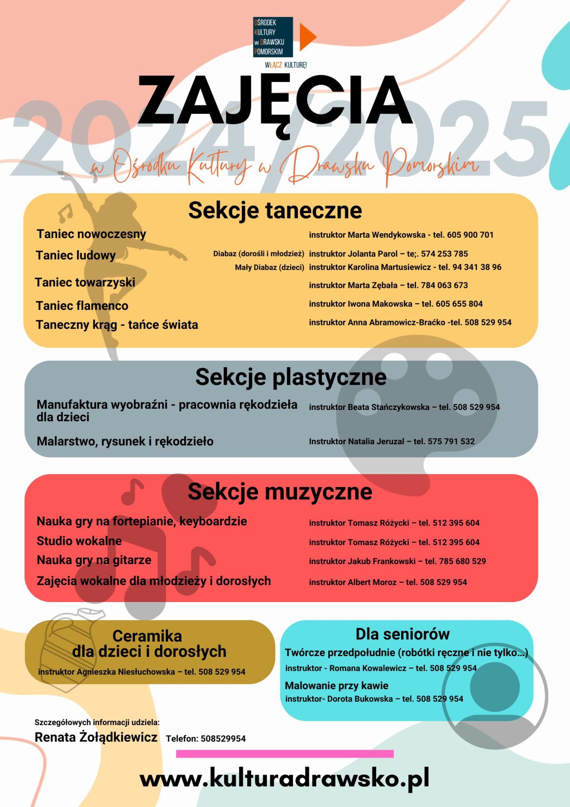 2024/2025 Zajęcia Amatorski Ruch Artystyczny