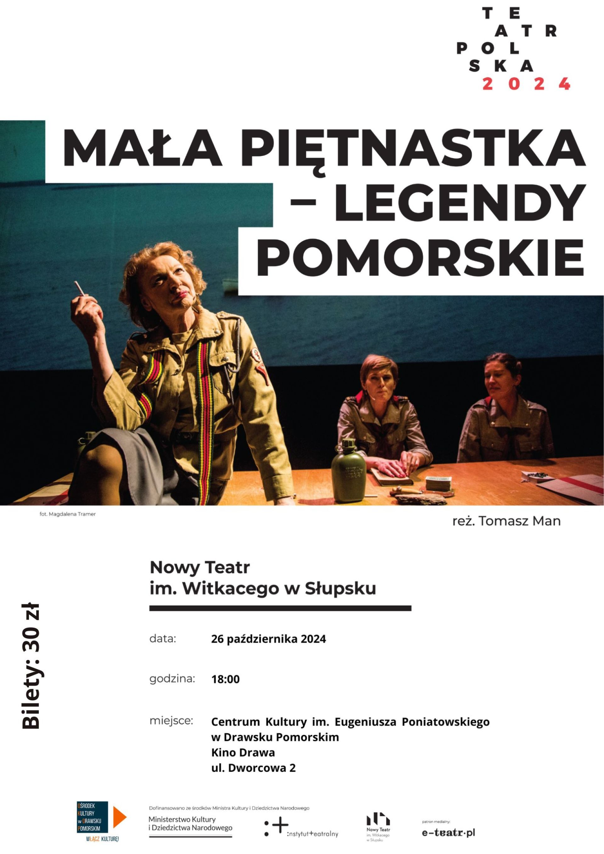 Plakat Mała Piętnastka &ndash; legendy pomorskie