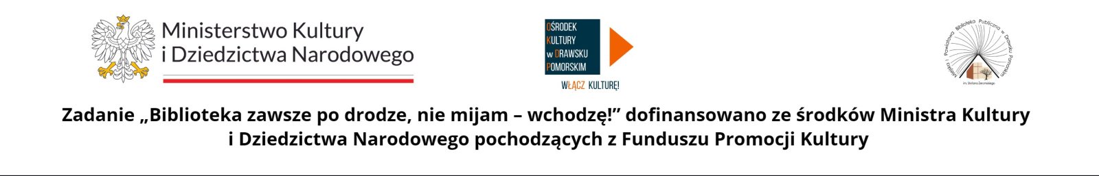 logotypy i&nbsp;tytuł projektu