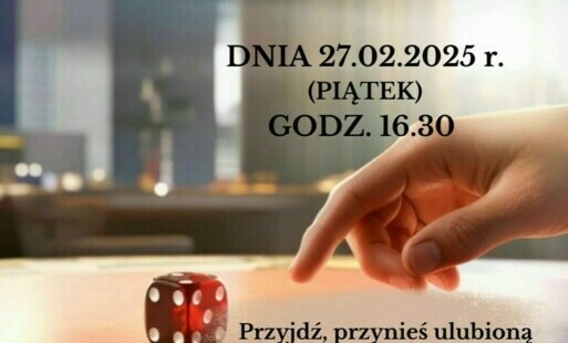 Zdjęcie do 2025-02-27 Rodzinne Spotkania z Plansz&oacute;wkami