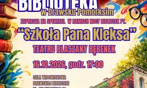 Plakat „Szkoła Pana Kleksa”