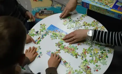 Spotkania Klubu miłośników klocków, puzzli i gier